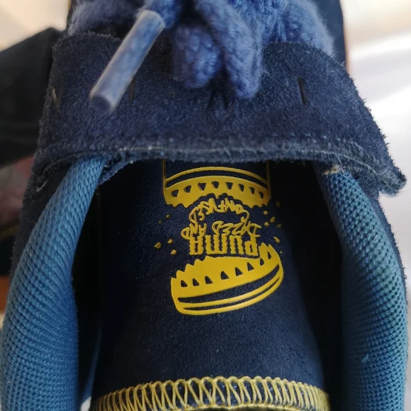 Puma x Dazed and Confused Men's Suede Sneakers, Persian Blue US Size 9.5 - Picture 9 of 15